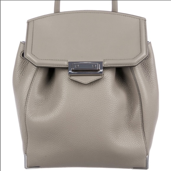 Alexander Wang Skeletal prima backpack in silver - Picture 2 of 5